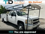 WHITE, 2007 CHEVROLET SILVERADO 3500 HD EXTENDED CAB & CHASSIS Thumnail Image 1