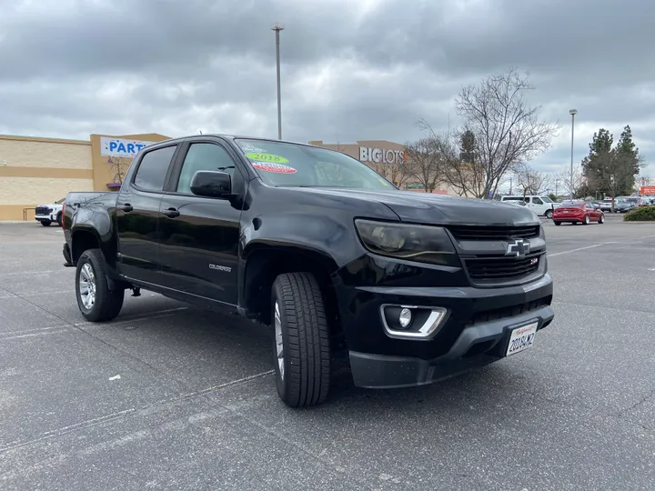 BLACK, 2018 CHEVROLET COLORADO CREW CAB Image 12