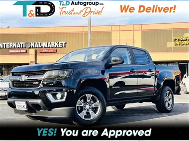 BLACK, 2018 CHEVROLET COLORADO CREW CAB Image 1