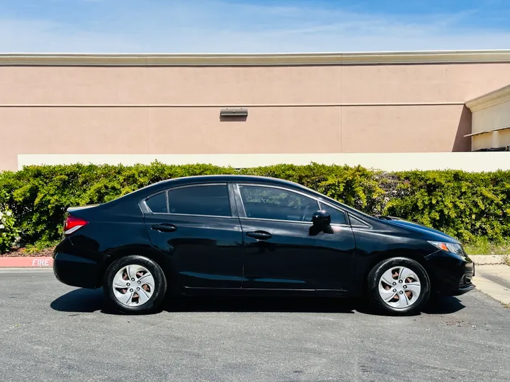 BLACK, 2014 HONDA CIVIC Image 10