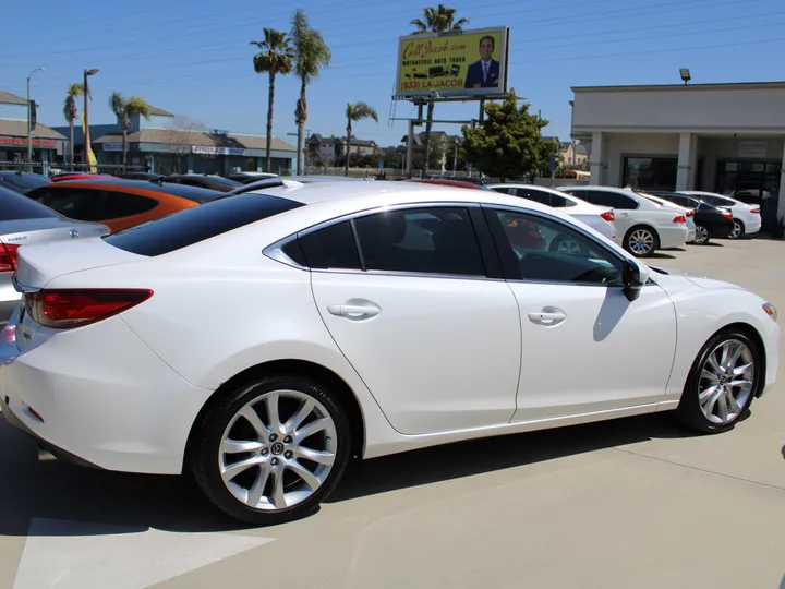 WHITE, 2015 MAZDA MAZDA6 Image 5