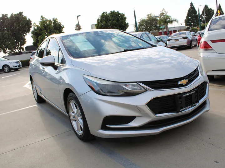 SILVER, 2017 CHEVROLET CRUZE Image 3