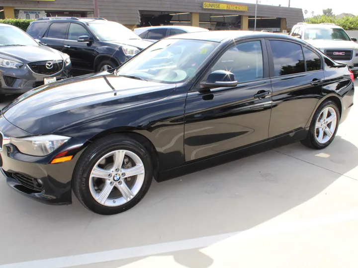 BLACK, 2015 BMW 3 SERIES Image 7