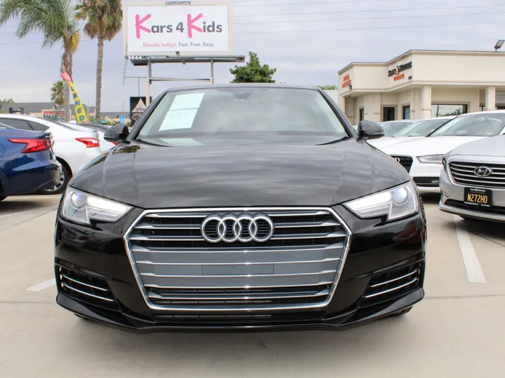 BLACK, 2017 AUDI A4 Image 5