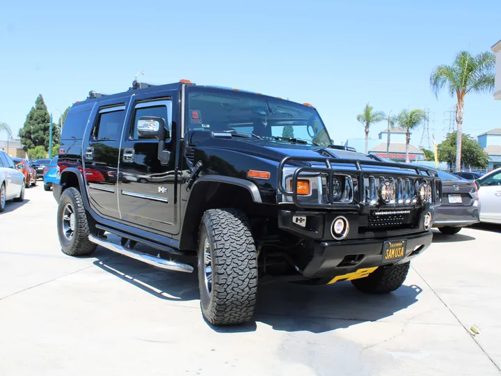 BLACK, 2006 HUMMER H2 LUXURY 4WD Image 2