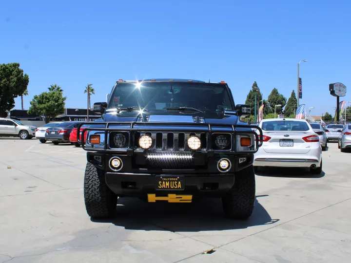 BLACK, 2006 HUMMER H2 LUXURY 4WD Image 10