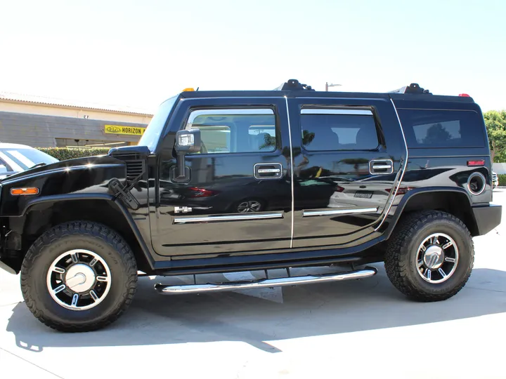 BLACK, 2006 HUMMER H2 LUXURY 4WD Image 7