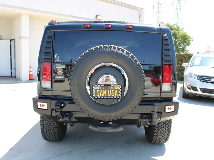 BLACK, 2006 HUMMER H2 LUXURY 4WD Image 3