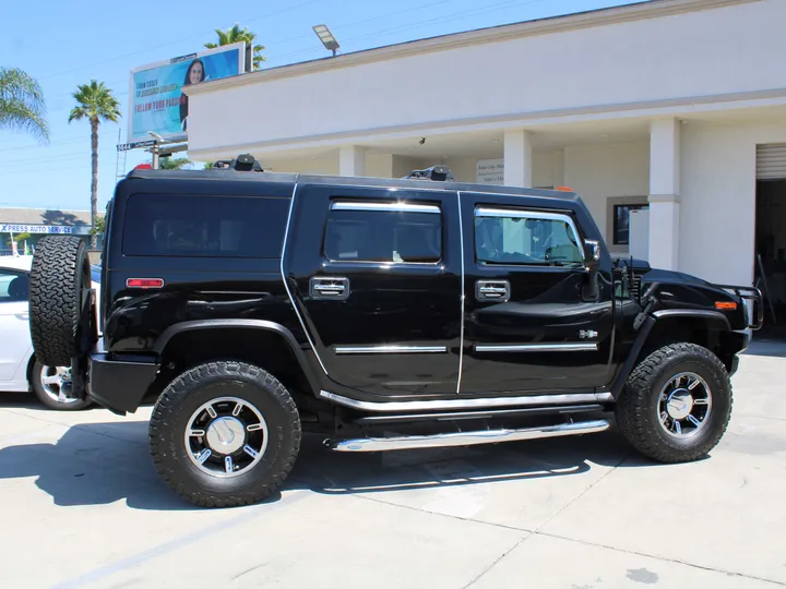 BLACK, 2006 HUMMER H2 LUXURY 4WD Image 9