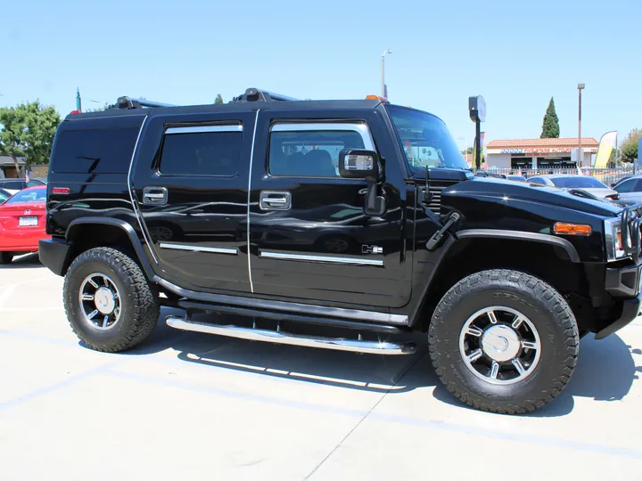 BLACK, 2006 HUMMER H2 LUXURY 4WD Image 8