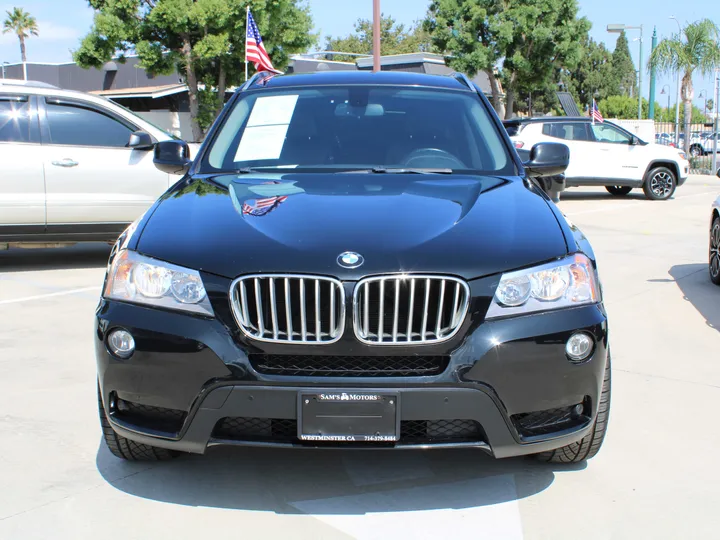 BLACK, 2013 BMW X3 LUXURYAWD Image 7