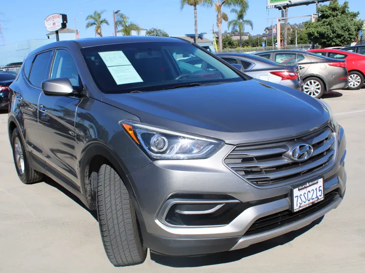 GRAY, 2017 HYUNDAI SANTA FE SPORT Image 3