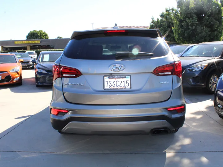 GRAY, 2017 HYUNDAI SANTA FE SPORT Image 6