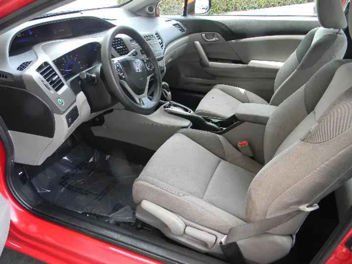 RED, 2012 HONDA CIVIC Image 11