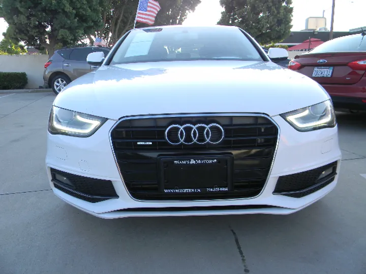 WHITE, 2014 AUDI A4 Image 3