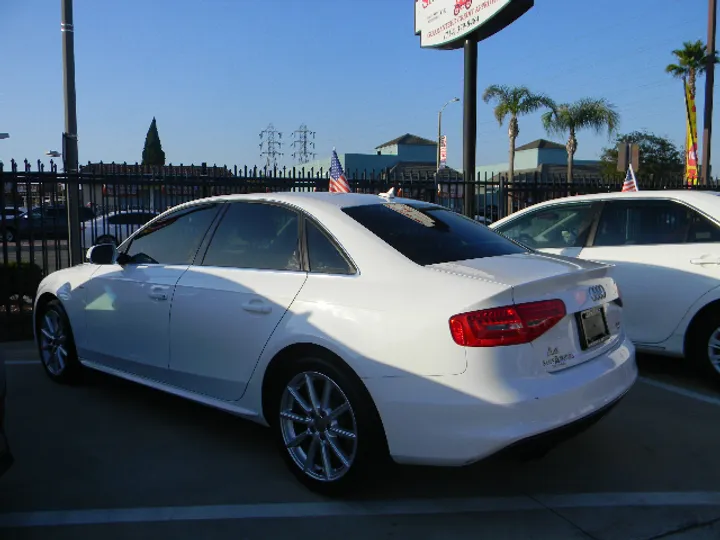 WHITE, 2014 AUDI A4 Image 6