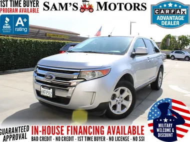 SILVER, 2011 FORD EDGE Image 10