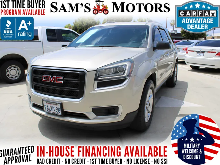 GOLD, 2015 GMC ACADIA Image 1