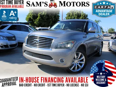 GRAY, 2014 INFINITI QX80 Image 