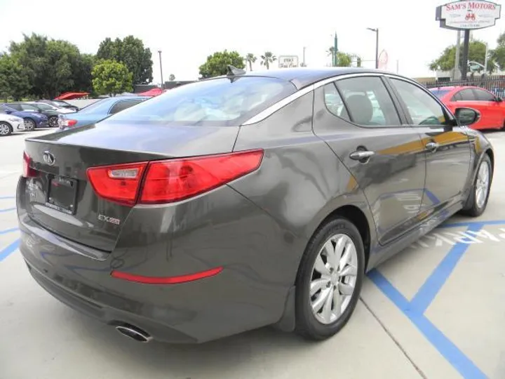 GREY, 2014 KIA OPTIMA Image 6