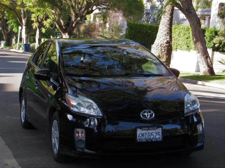 BLACK, 2010 TOYOTA PRIUS Image 3