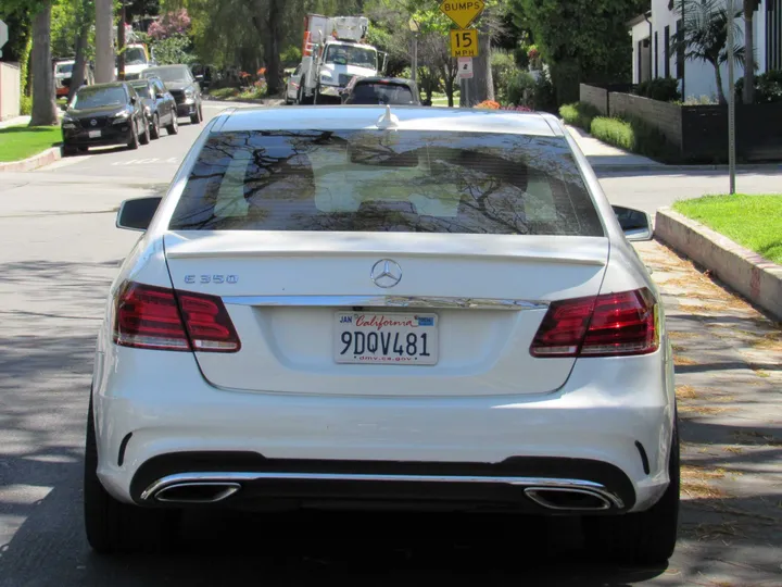 WHITE, 2014 MERCEDES-BENZ E-CLASS Image 5