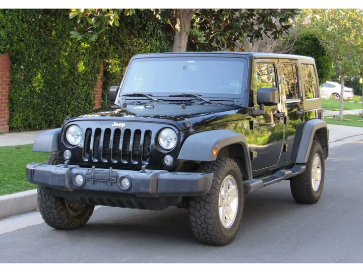 BLACK, 2014 JEEP WRANGLER Image 1