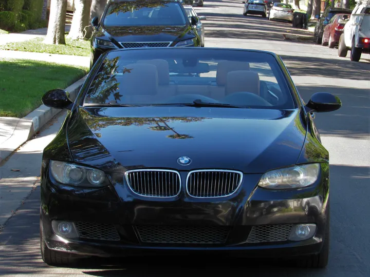 BLACK, 2008 BMW 3 SERIES Image 2