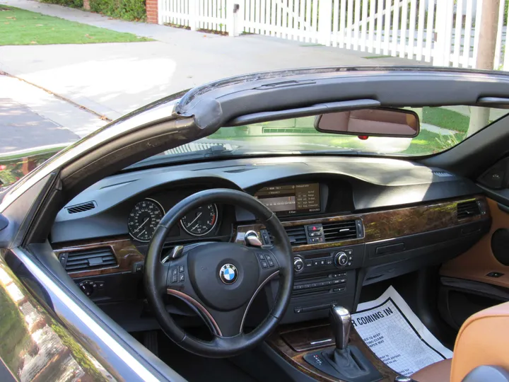 BLACK, 2008 BMW 3 SERIES Image 11