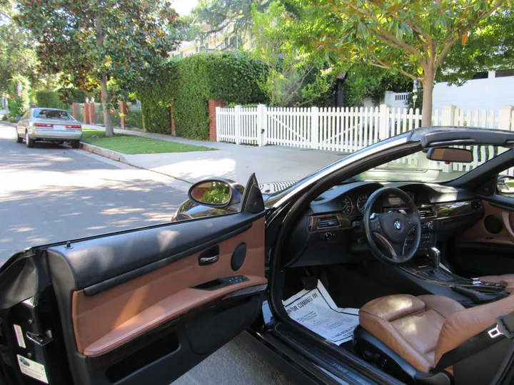 BLACK, 2008 BMW 3 SERIES Image 14