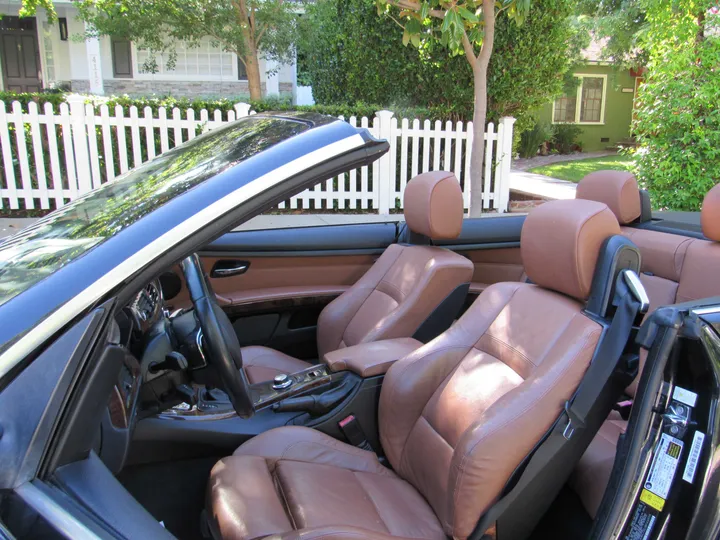 BLACK, 2008 BMW 3 SERIES Image 15