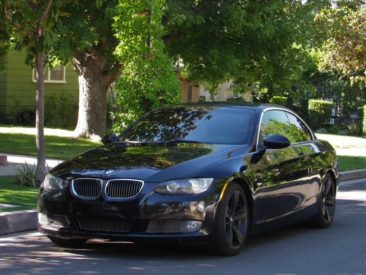 BLACK, 2008 BMW 3 SERIES Image 23