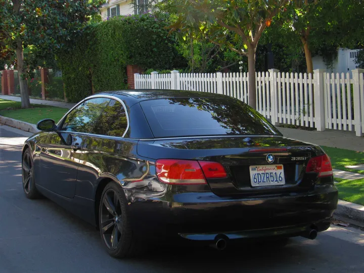 BLACK, 2008 BMW 3 SERIES Image 24
