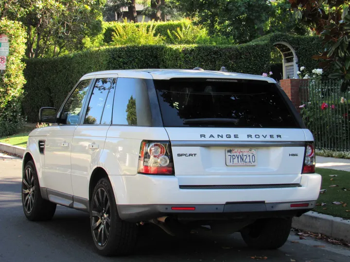 WHITE, 2013 LAND ROVER RANGE ROVER SPORT Image 7