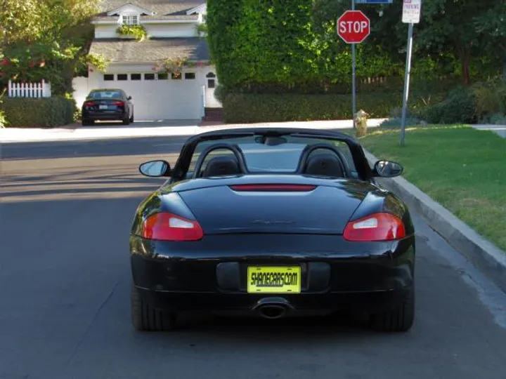 BLACK, 2000 PORSCHE BOXSTER Image 6