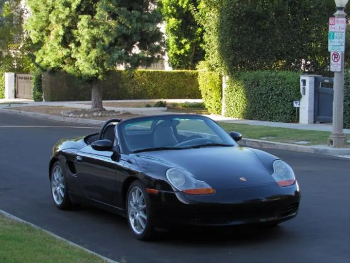 BLACK, 2000 PORSCHE BOXSTER Image 3