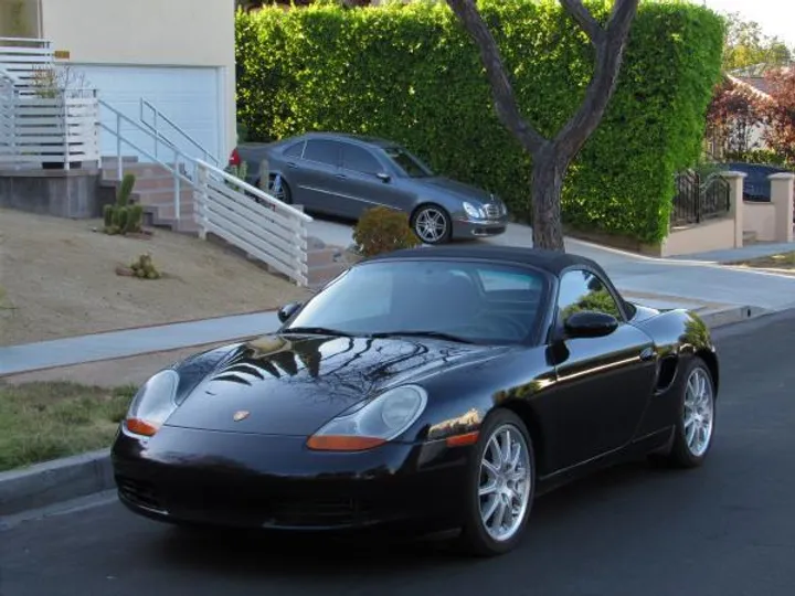 BLACK, 2000 PORSCHE BOXSTER Image 14