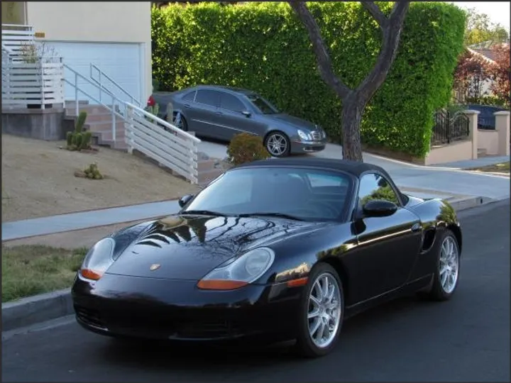 BLACK, 2000 PORSCHE BOXSTER Image 1