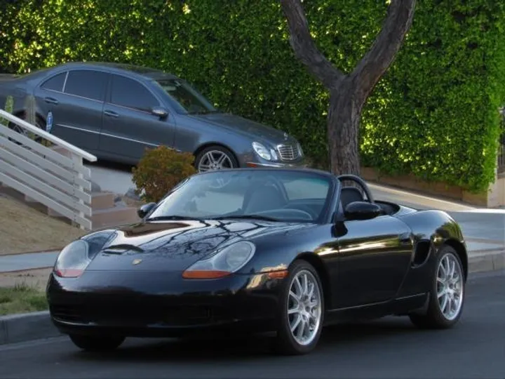 BLACK, 2000 PORSCHE BOXSTER Image 1