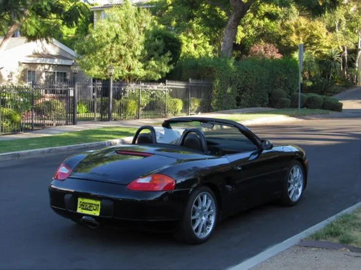 BLACK, 2000 PORSCHE BOXSTER Image 4