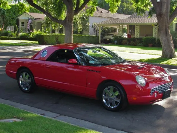 RED, 2003 FORD THUNDERBIRD Image 7