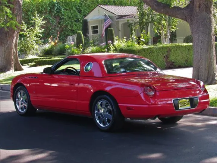 RED, 2003 FORD THUNDERBIRD Image 3