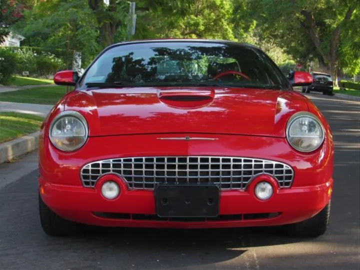 RED, 2003 FORD THUNDERBIRD Image 8