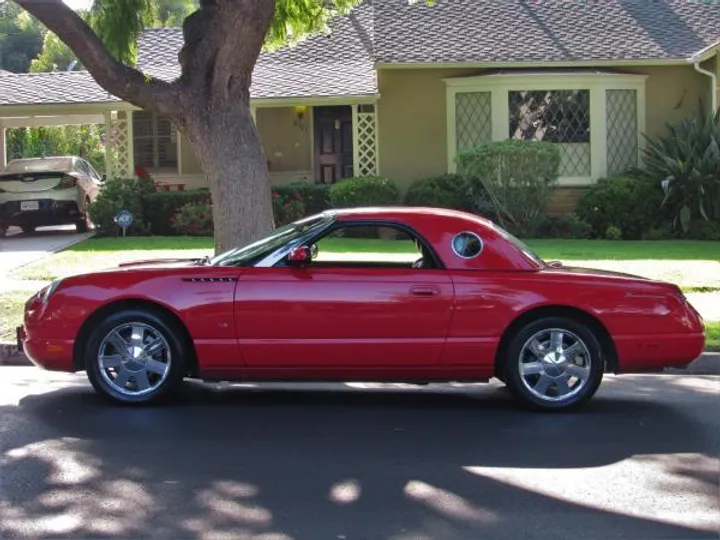 RED, 2003 FORD THUNDERBIRD Image 2