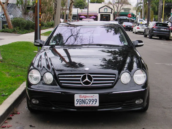 BLACK, 2005 MERCEDES-BENZ CL-CLASS Image 2