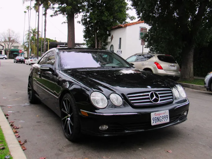 BLACK, 2005 MERCEDES-BENZ CL-CLASS Image 3