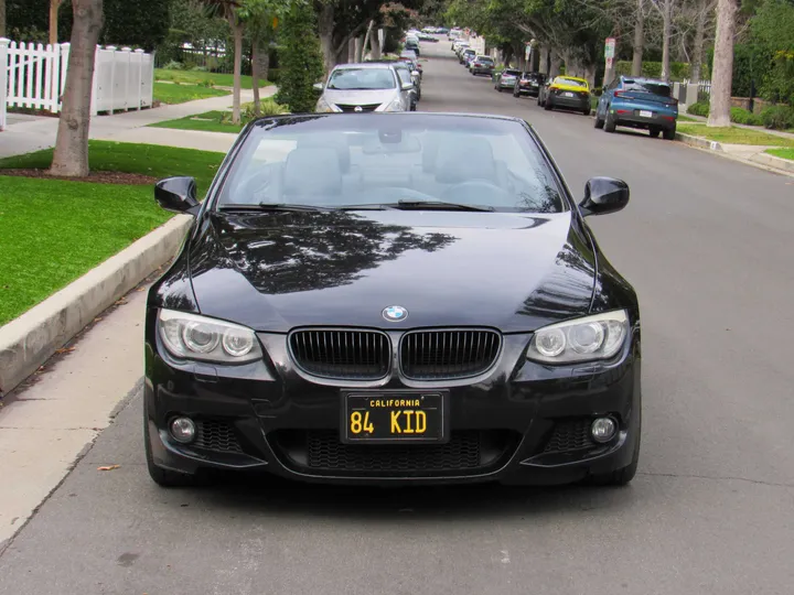 BLACK, 2011 BMW 3 SERIES Image 2