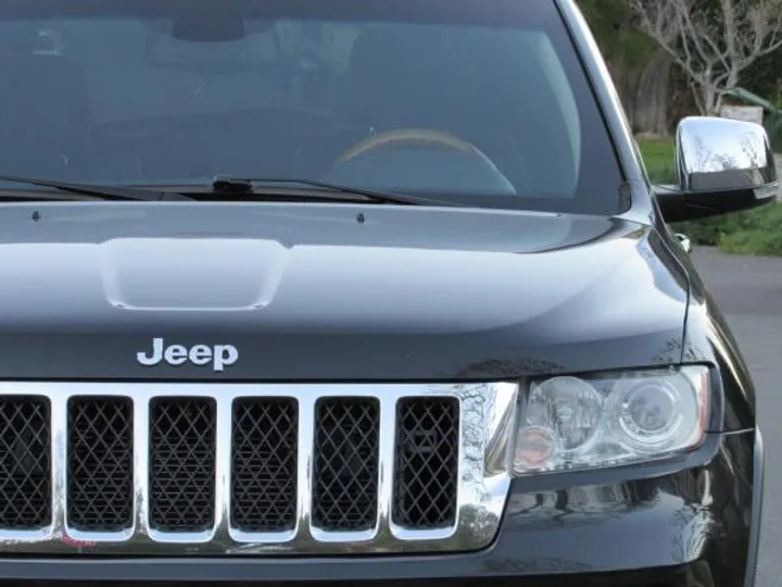 BLACK, 2012 JEEP GRAND CHEROKEE Image 3