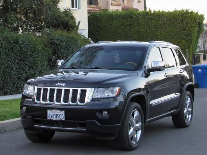 BLACK, 2012 JEEP GRAND CHEROKEE Image 1