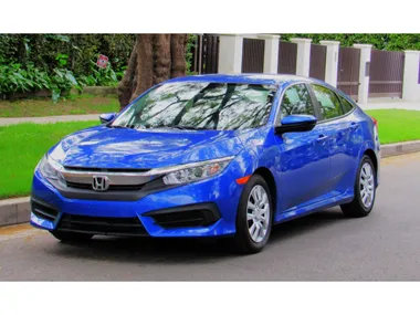 BLUE, 2017 HONDA CIVIC Image 19